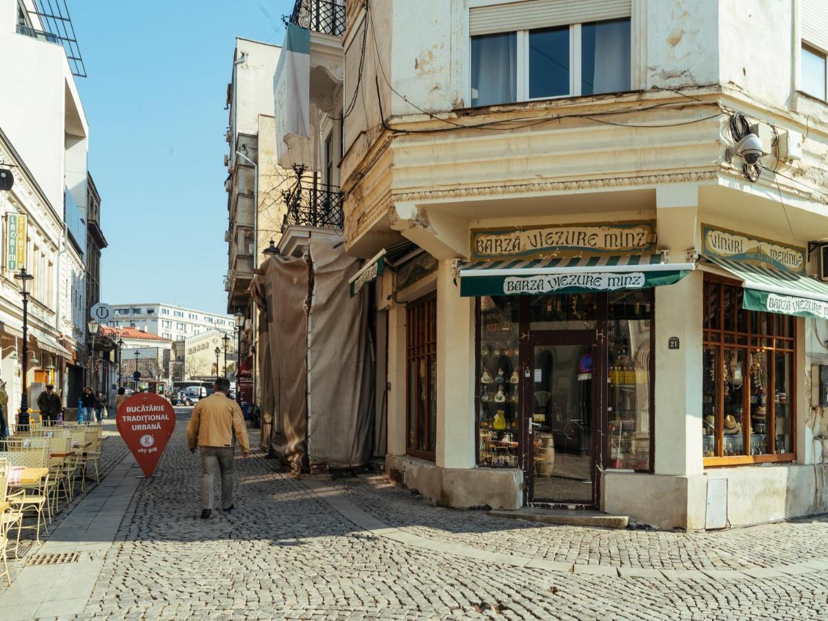 Апартаменти City Retro Studio In The Middle Of Old Town Бухарест Екстер'єр фото